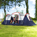 5-6 Man Camping Tent, Water Resistant Hiking Shelter | Dark Blue
