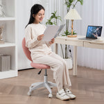 Armless Heart Vanity Chair | Pink