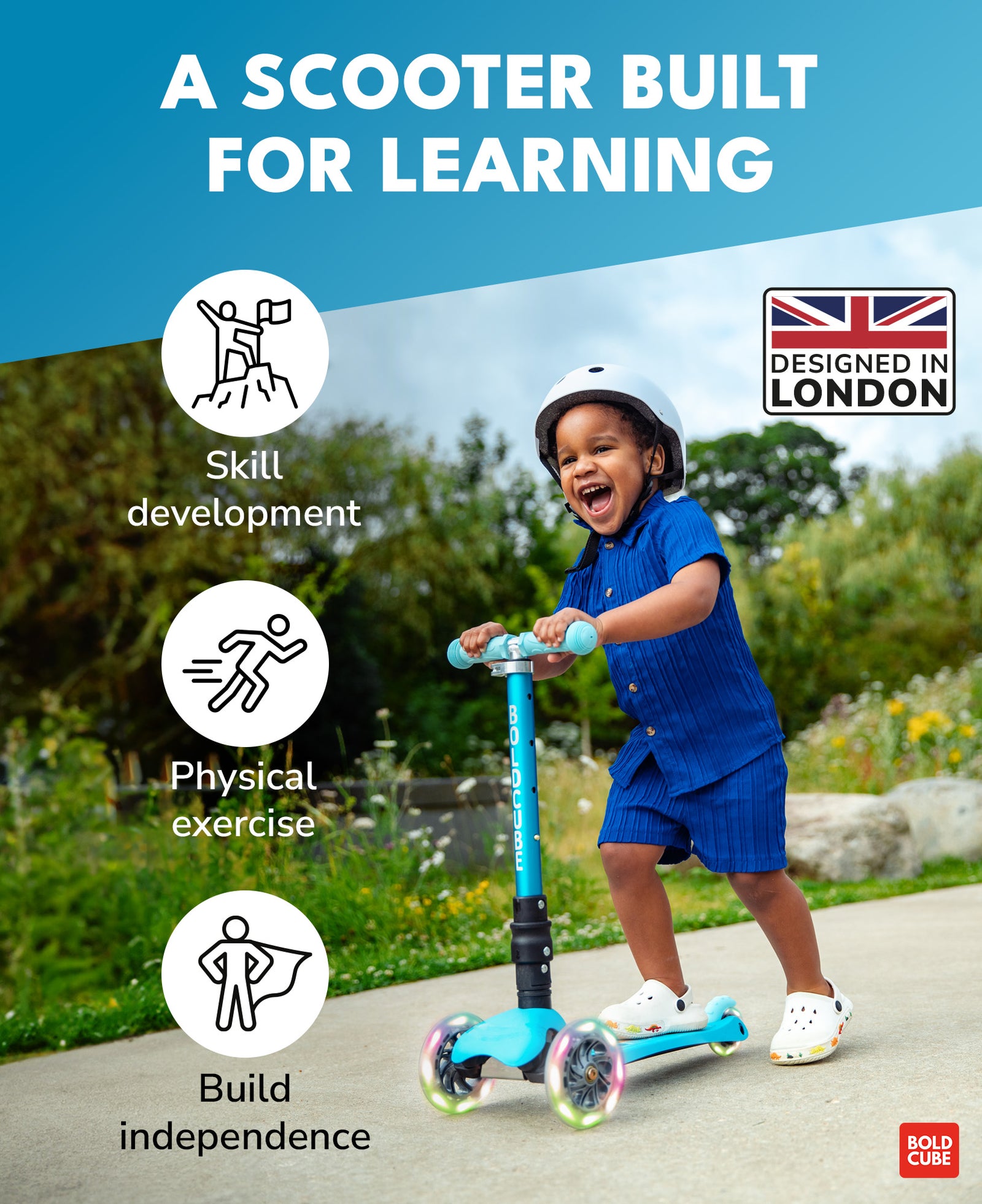 Teeny Fold 3 Wheel Scooter