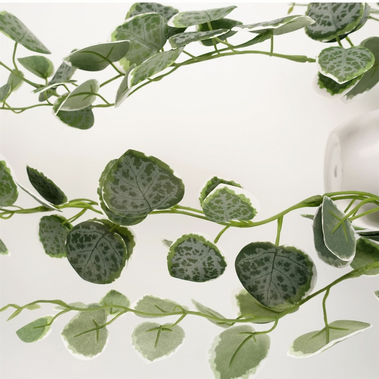90cm Artificial Potted Trailing Hanging Natural Look Plant Realistic - String Of Hearts