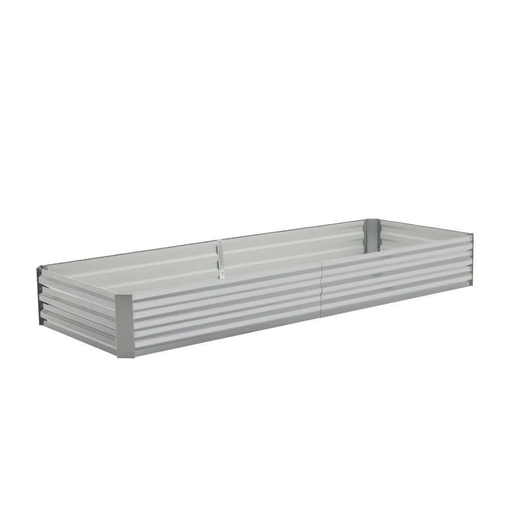 Outdoor Rectangular Metal Raised Garden Bed Galvanized Raised Garden Bed Kit