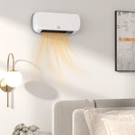 Wall Mounted Electric Heater With Timer Overheat Protection