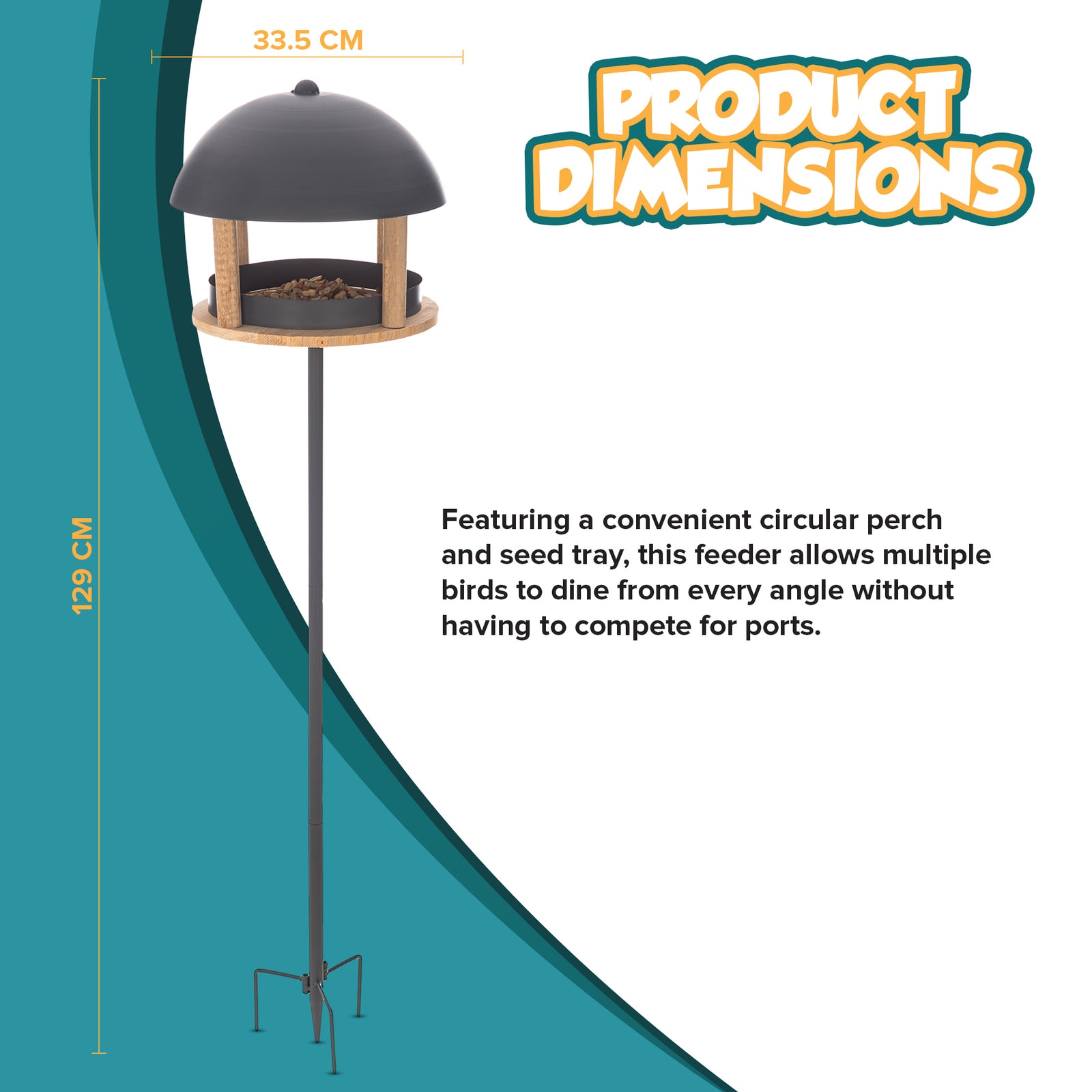 Nordic House Bird Feeder
