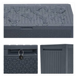 Breeins 340l Pp Garden Storage Box