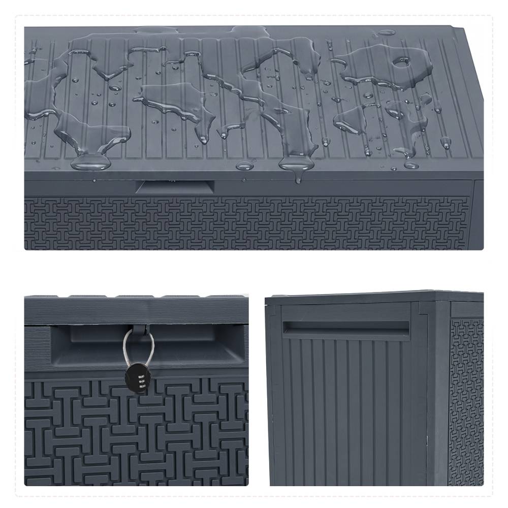 Breeins 340l Pp Garden Storage Box