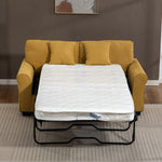 Lewiston Fabric Pull Out Sofabed | Yellow