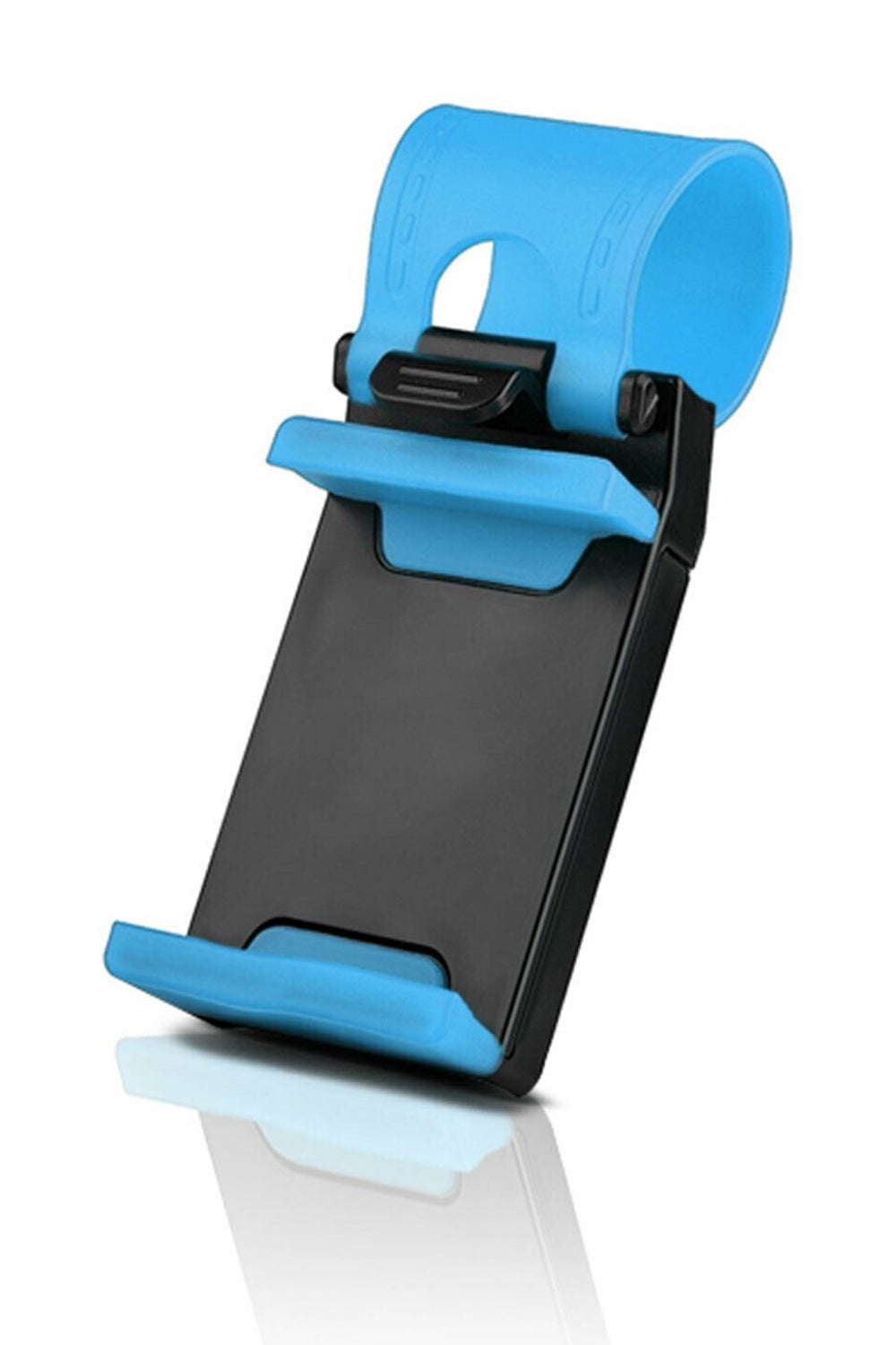 Car Steering Wheel Mobile Phone Holder For All Mobiles | Blue