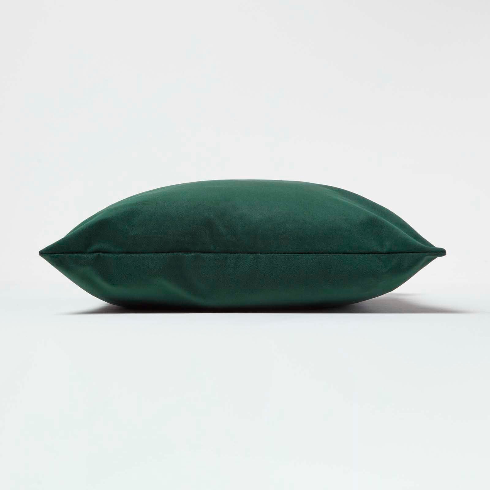 Velvet Cushion With Microfibre Insert | 30cm x 50cm | Green