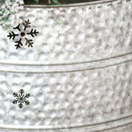 66cm Christmas Tree Collar With Hollow Snowflake