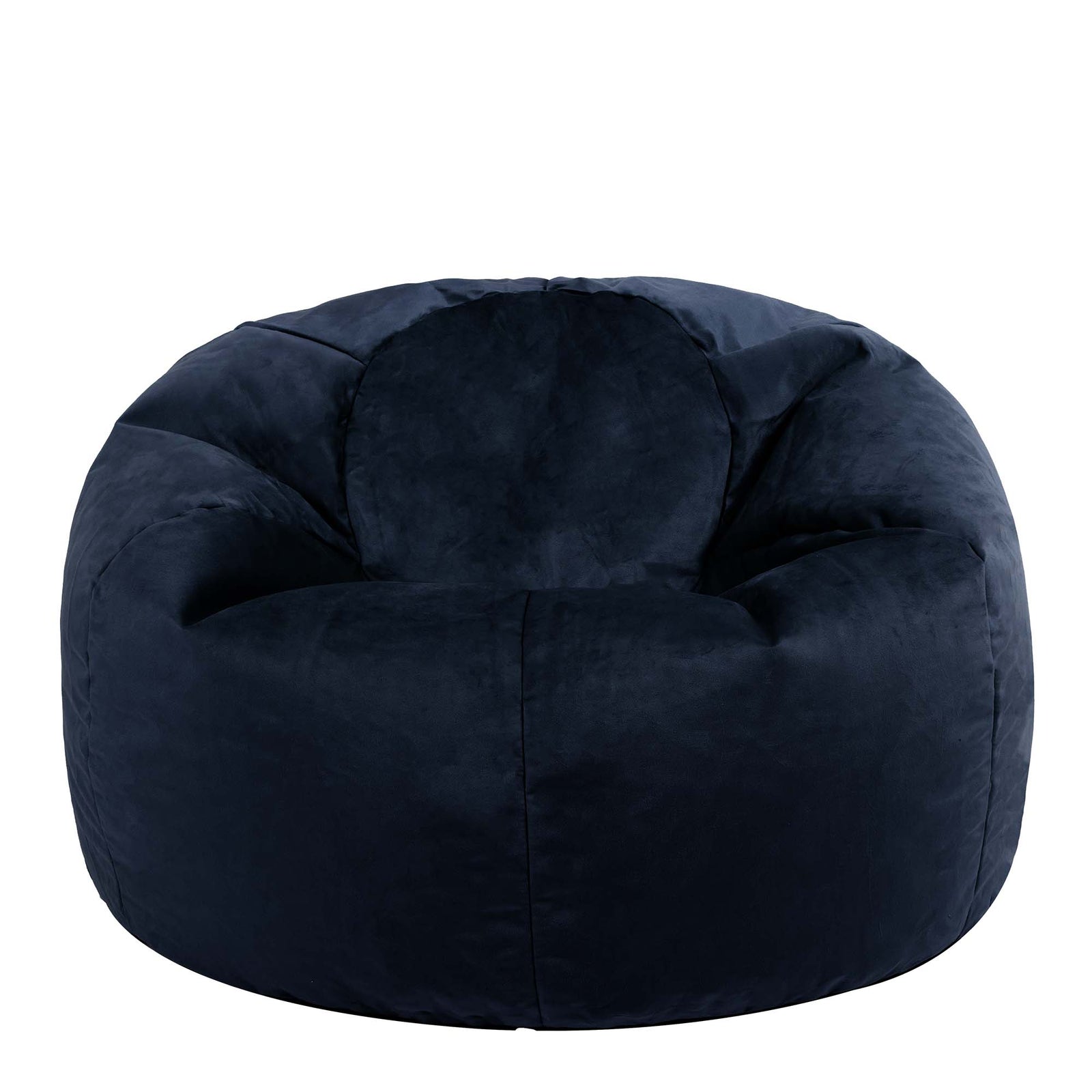 Aurora Velvet Bean Bag | Midnight Blue