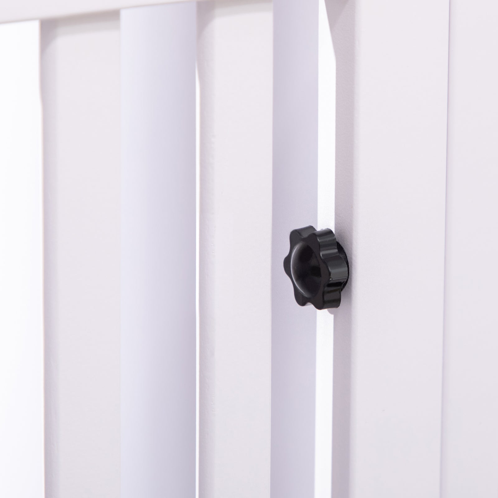 Wooden Dog Pen Pet Playpen 7 Panels Puppy Pen For Indoors - White
