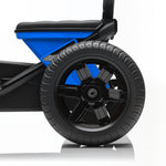 Pedal Go-kart For Kids With Silent Eva Wheels, Metal Frame | Blue