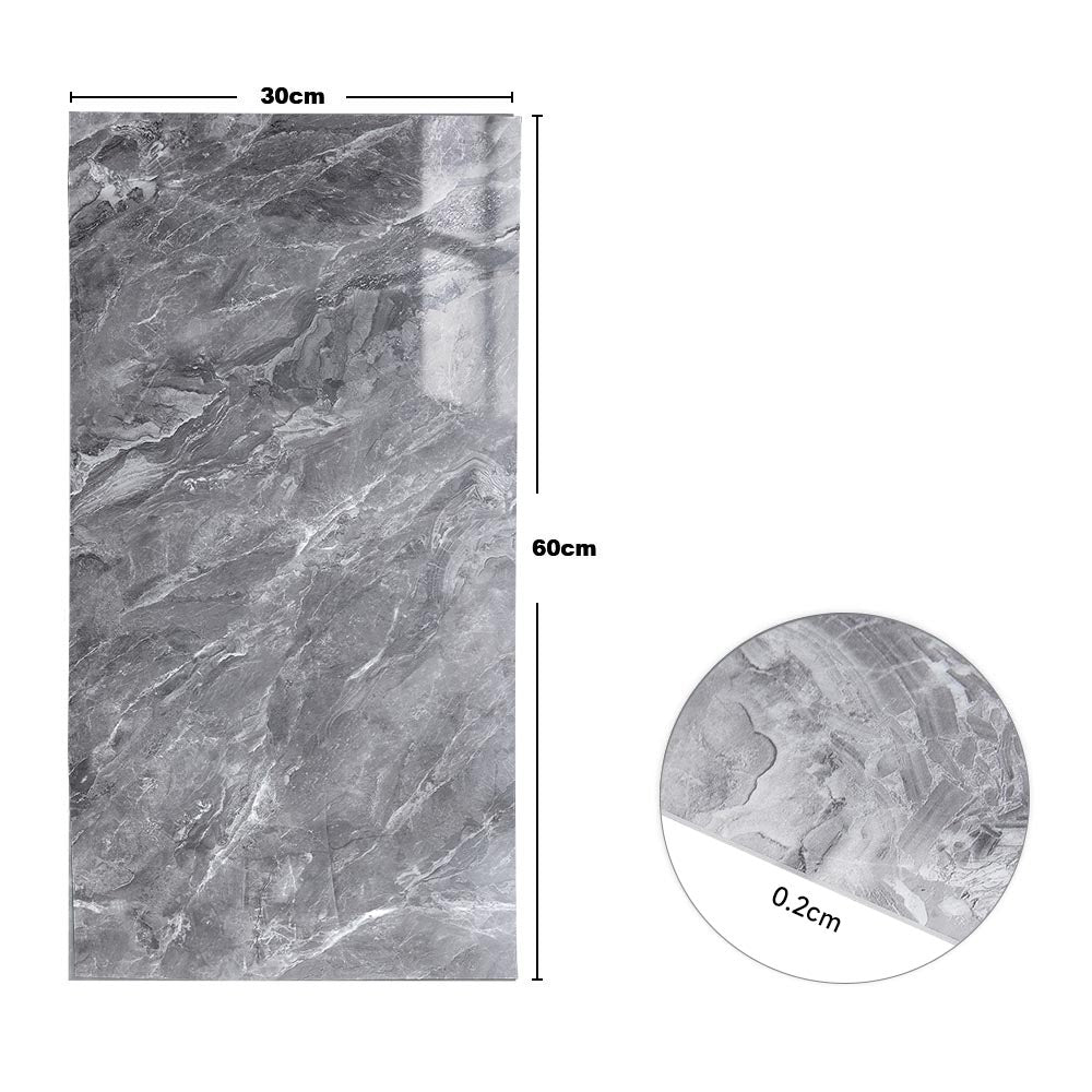 10 Pcs Waterproof Marble Wall Tile Stickers