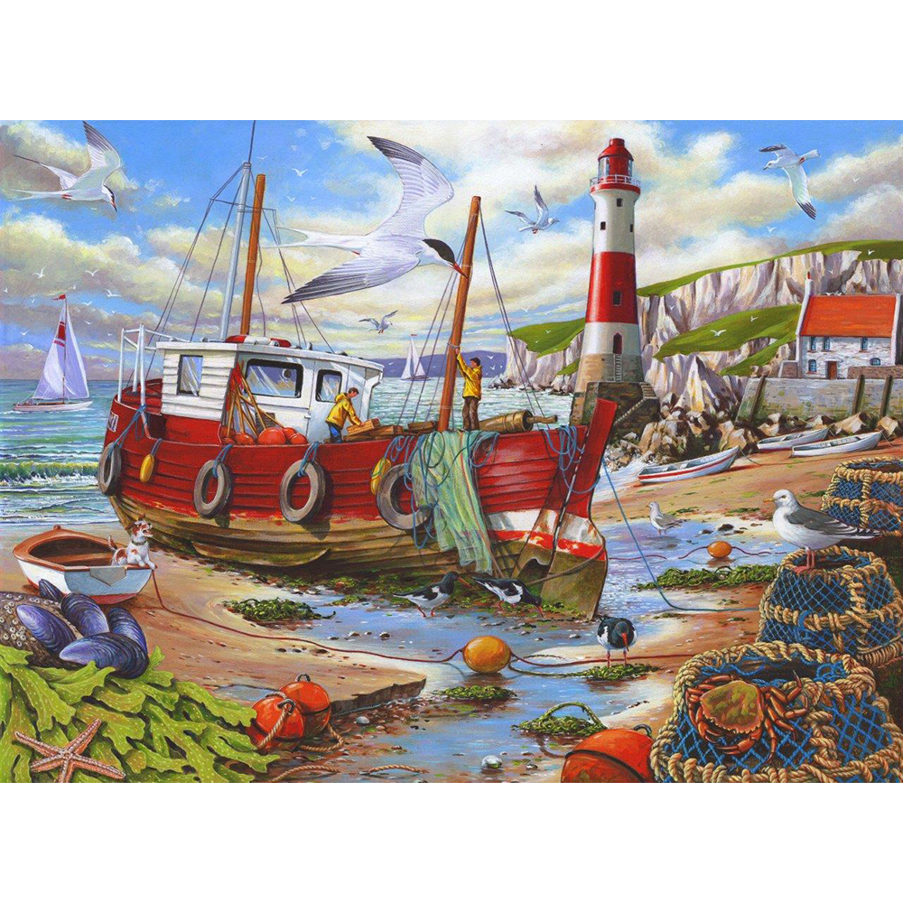 High & Dry - Big 250 Piece Jigsaw Puzzle For Adults & Kids, With Extra Large Pieces