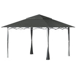 4 X 4m Outdoor Pop-up Canopy Tent Gazebo Adjustable Legs Bag | Dark Slate Gray