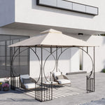Gazebo Canopy Replacement Cover 3 X 3(m) 2-tier Roof Top