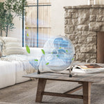 Metal Floor Fan With 3 Speeds & Adjustable Tilt