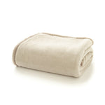 Hazelwood Ultra-soft Flannel & Sherpa Fleece Throw Blanket – 130 X 170cm | 130cm x 170cm | Grey
