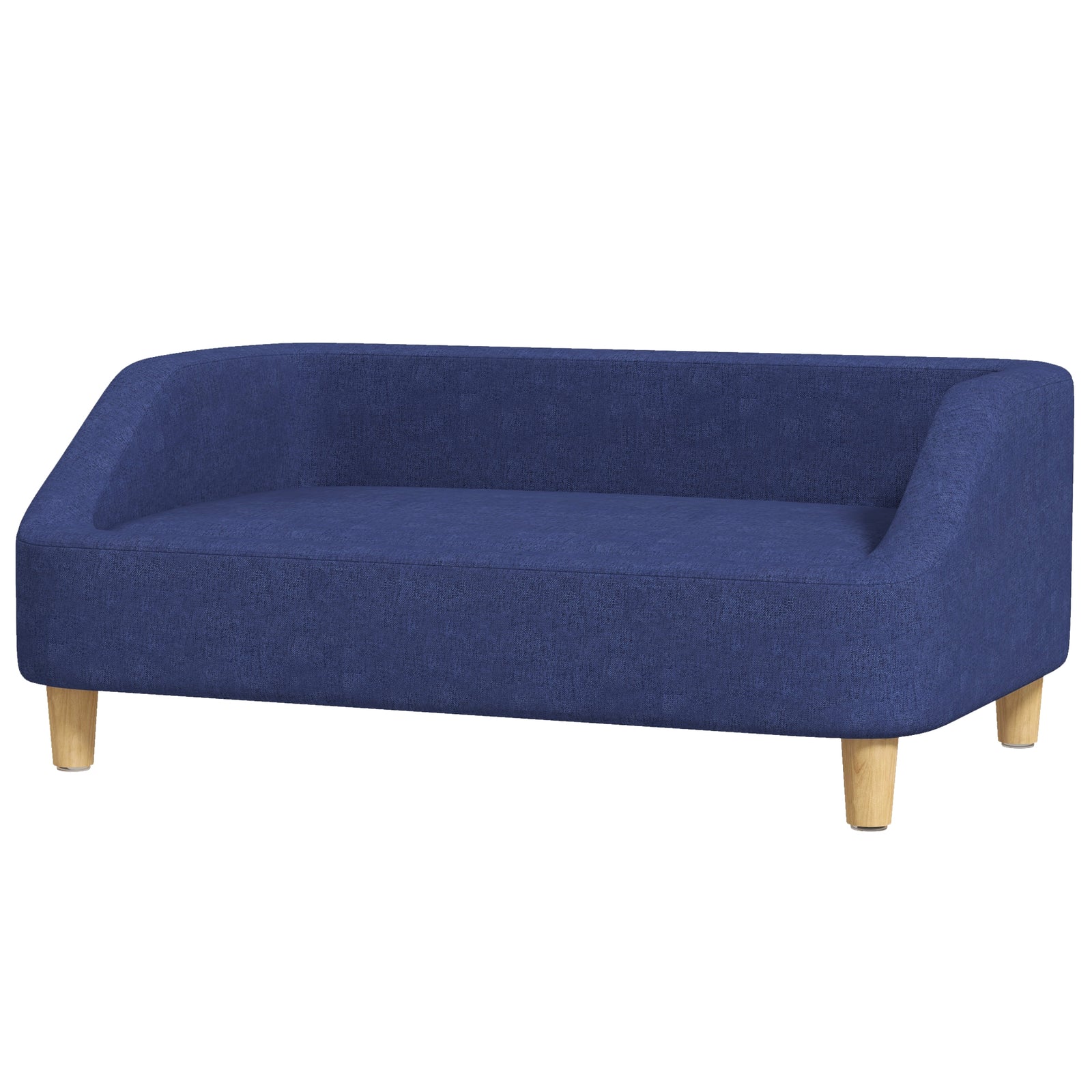 Dog Sofa Bed Cat Sofa W/ Soft Cushion For Small Medium Large Dogs | Blue