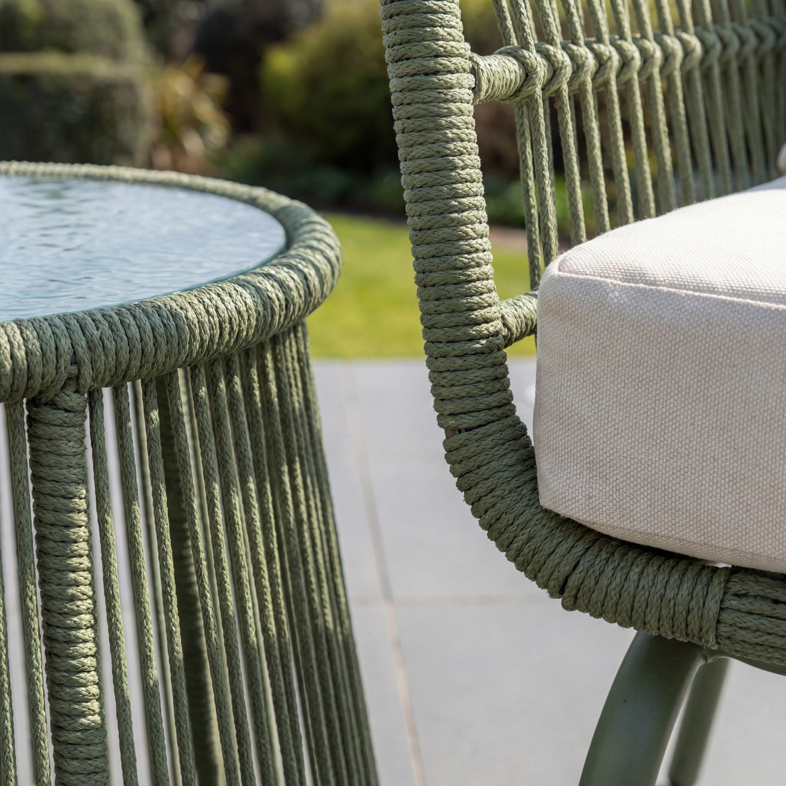 Carbini 3 Piece Patio Bistro Set | One Size | Green