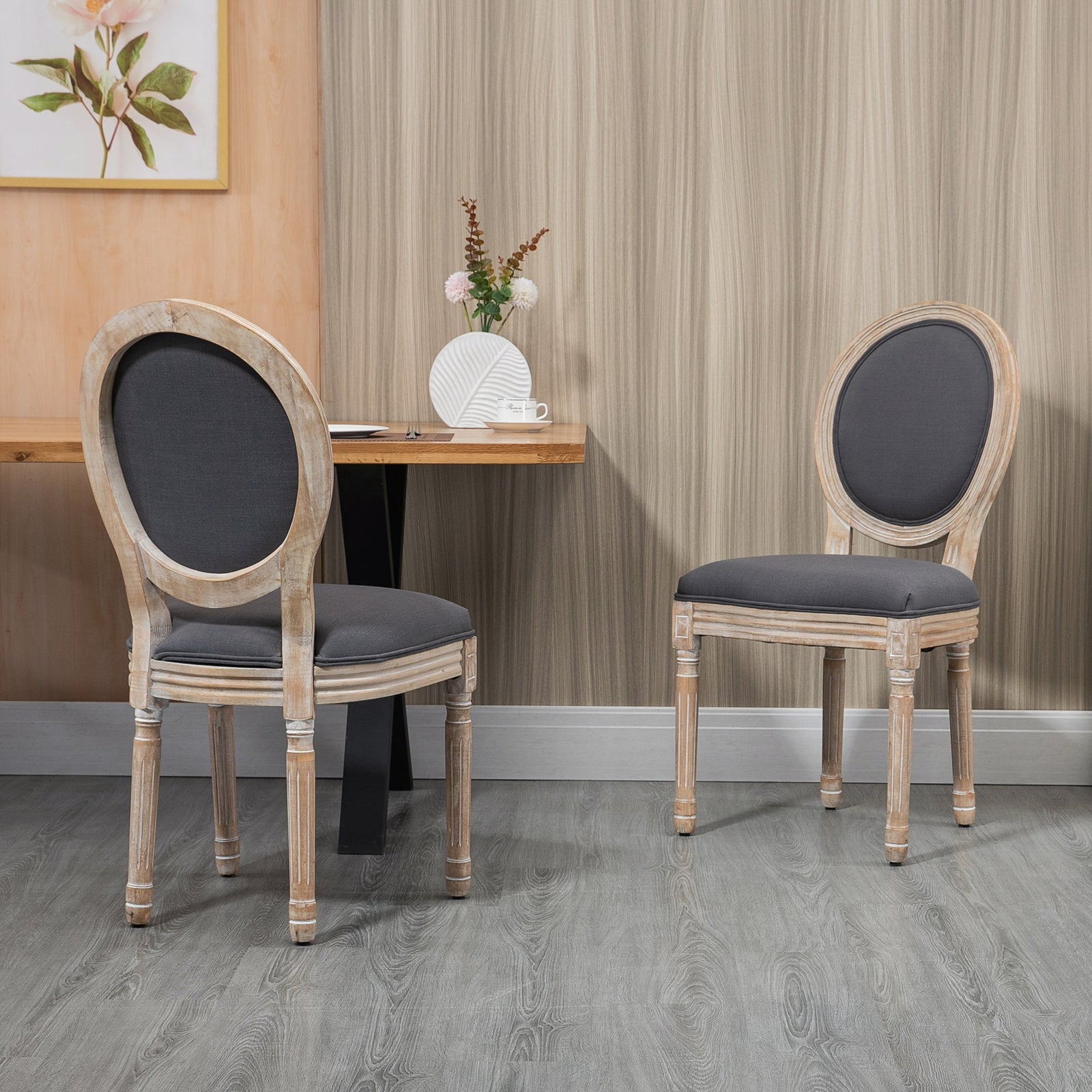 Dining Chairs Set Of 2, French-style Kitchen Chairs