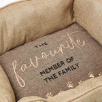 Woven Favourite Pet Bed | Small | Beige