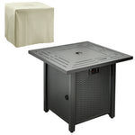 Propane Fire Pit Table 40000 Btu W/ Lava Rocks