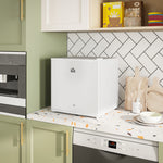 46l Counter Top Fridge Mini Fridge With Lock Chiller Box | One Size | Cream