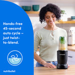 Turbo Matte Black 1000w Kitchen Blender | Black