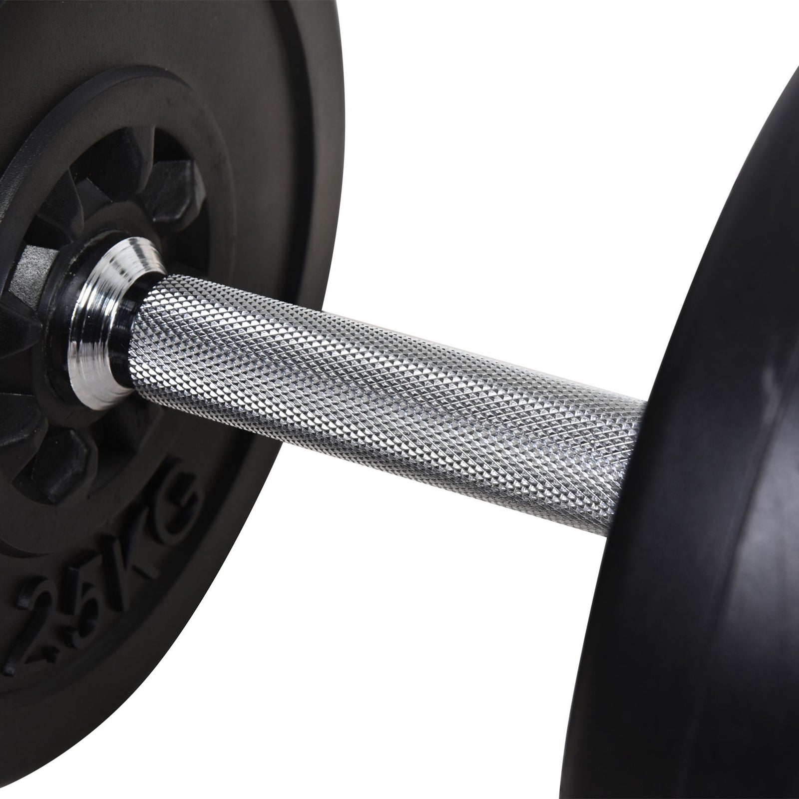 65kg Adjustable Dumbbell And Barbell Set | Black
