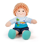 Robin - Medium Soft Plush Ragdoll, 34cm Tall