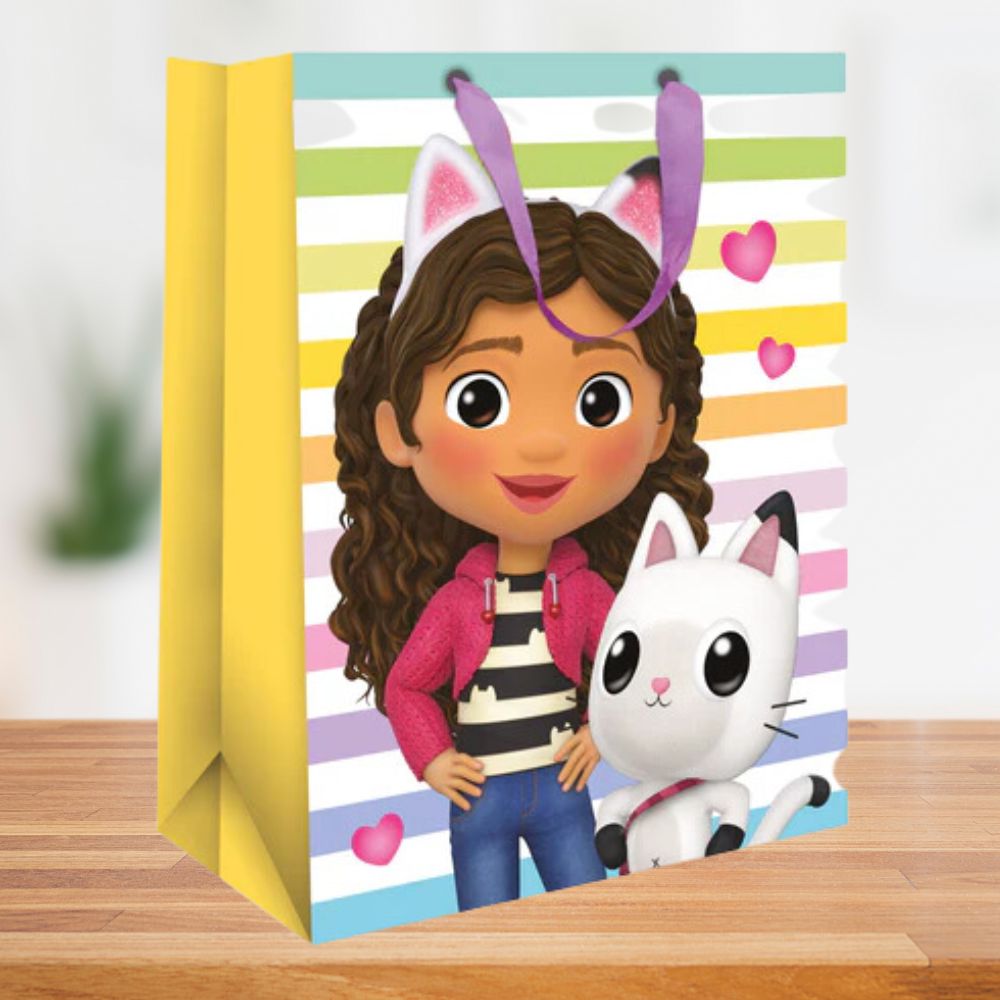 Gabby's Dollhouse Medium Gift Bag Official Product
