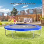 8ft Trampoline Safety Pads - Blue | Blue