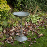 Secret Garden Bird Bath Ornate 60cm Height | Set-of-1 | Black
