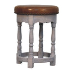 Artisan Furniture Solid Wood Rustic Charm Stool