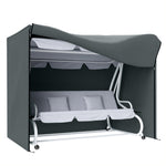 3 Seater Garden Swing Chair Cover, Windproof And Anti-uv