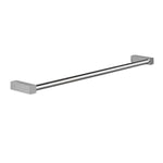 Towel Rail, Silver Gloss, Wall-mounted, 40 Cm. Collection Metric