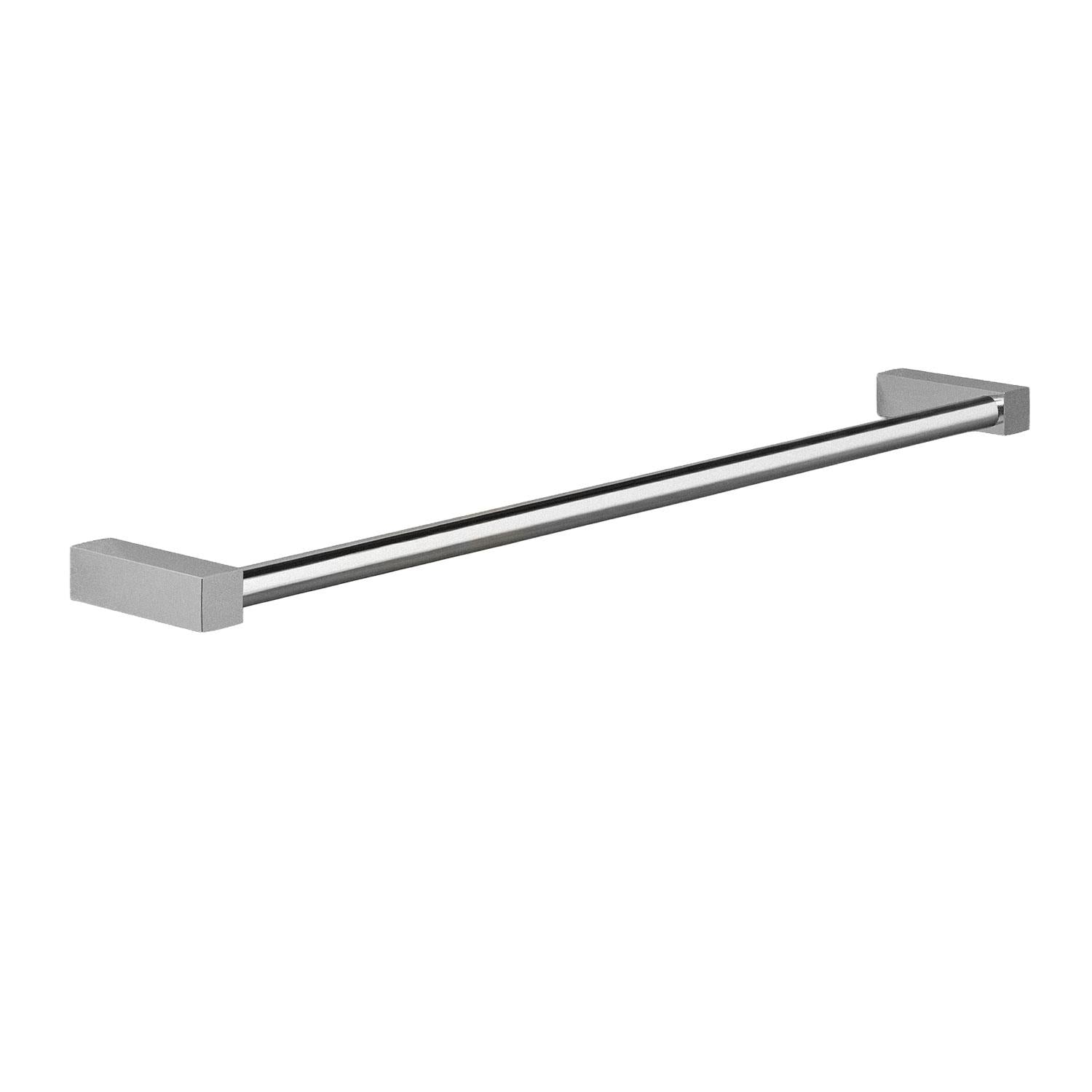 Towel Rail, Silver Gloss, Wall-mounted, 40 Cm. Collection Metric
