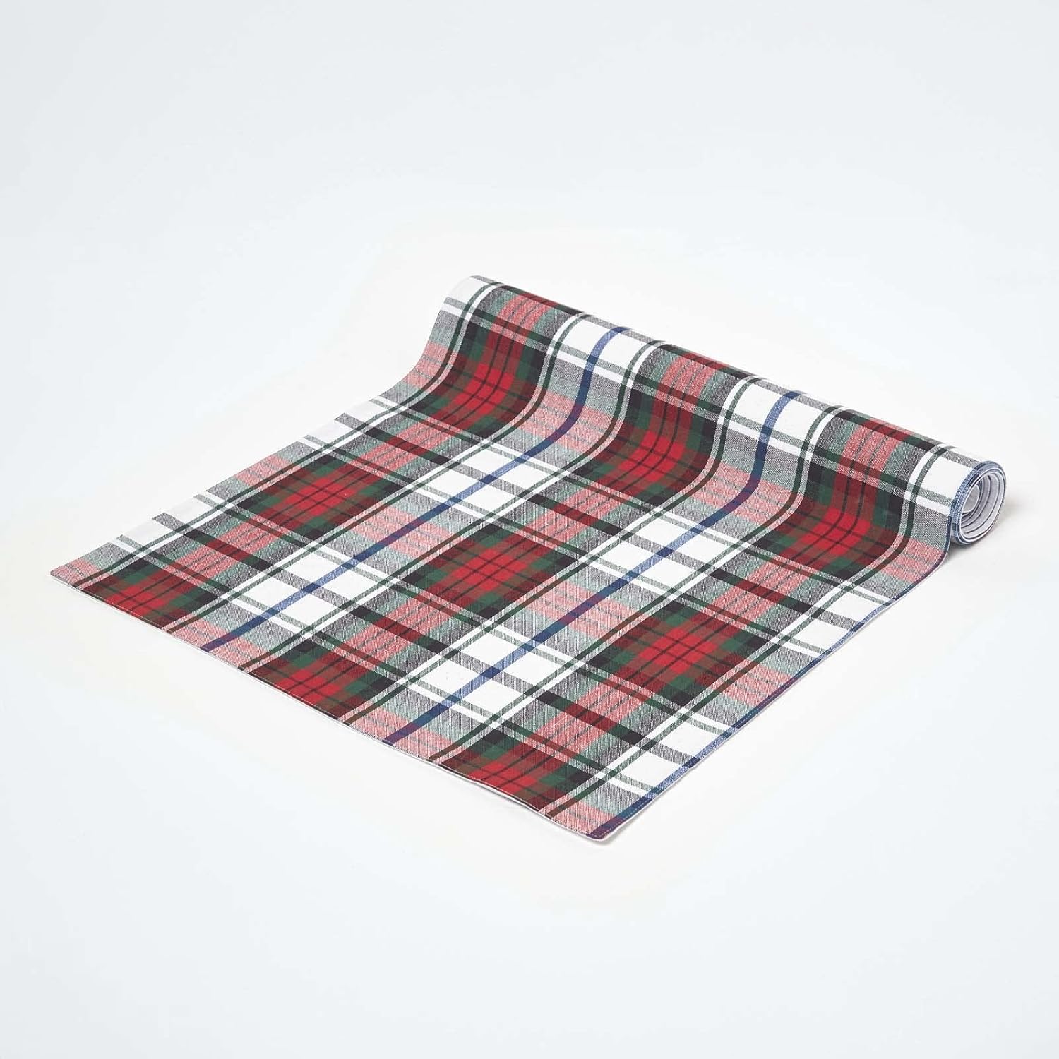 Cotton Christmas Macduff Tartan Table Runner