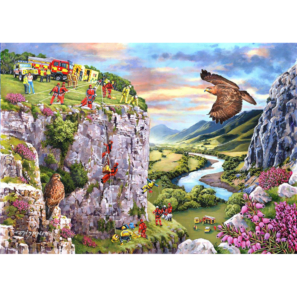Everyday Heroes - 1000 Piece Jigsaw Puzzle For Adults