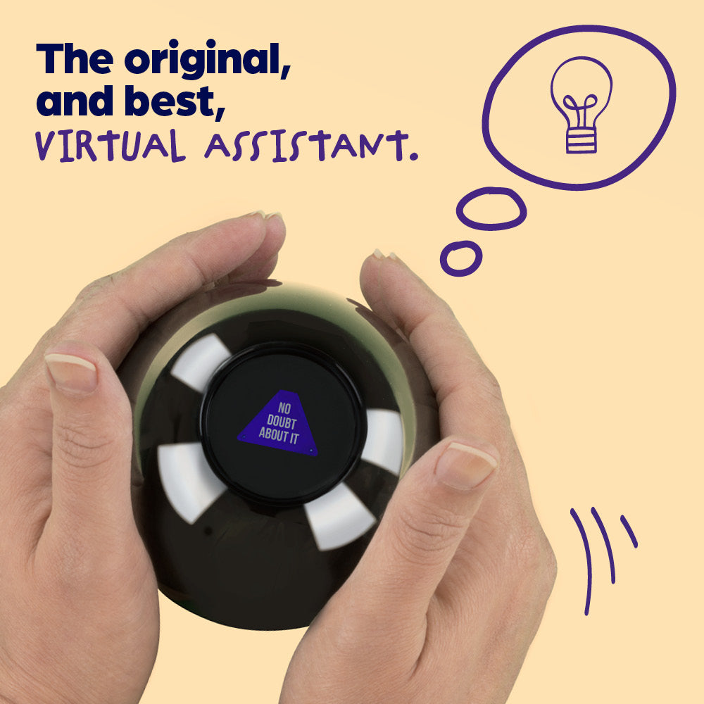 Wicked Gizmos Mystic 8 Ball Retro Black Fortune Telling Mystic Toy Gift