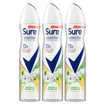 Women Antiperspirant 72h Nonstop Protection Freesia & Water Lily Deo, 3pk, 250ml | 3