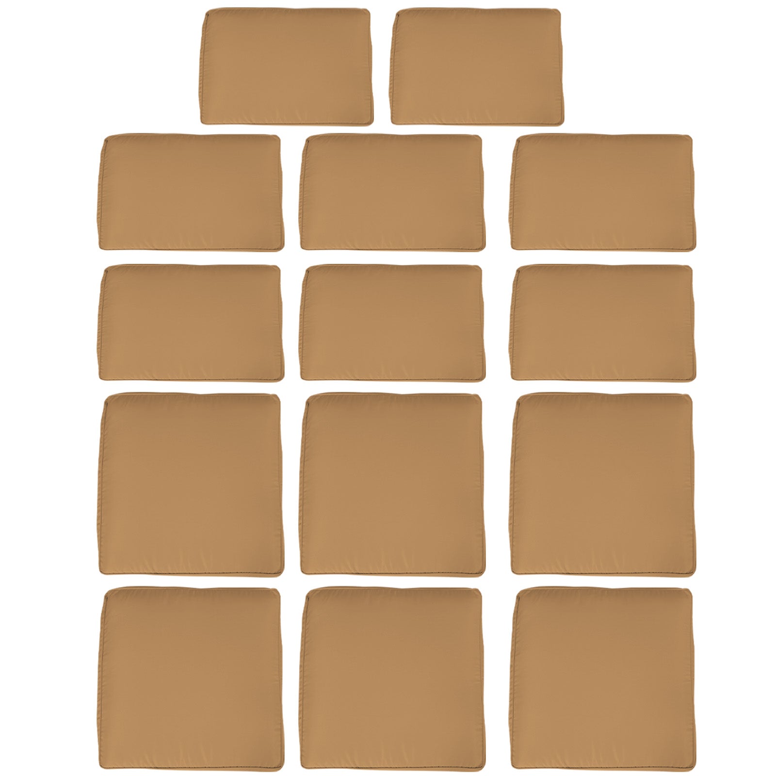 Outdoor Sofa Cushion Covers | Dark Beige