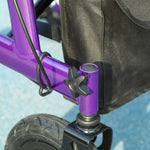 Rollator Walker With Seat, Backrest, Bag, All-terrain Wheels