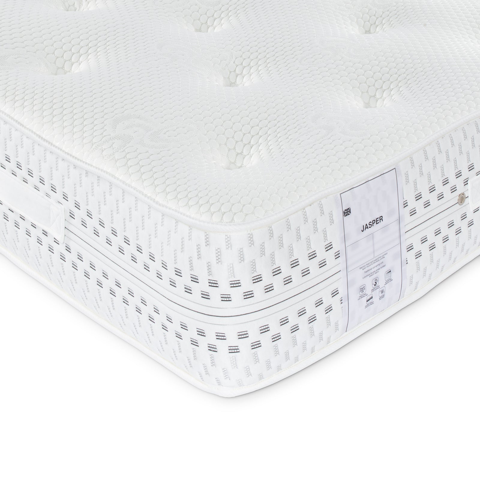 Jasper Memory Foam Mattress | Double | White