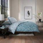 Tulle Extrasoft 100% Cotton Duvet Cover Set – Soft & Breathable Bedding | Single | Duck Egg