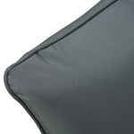 Outdoor Seat And Back Cushion Set,olefin Patio Chair Cushion | Dark Gray