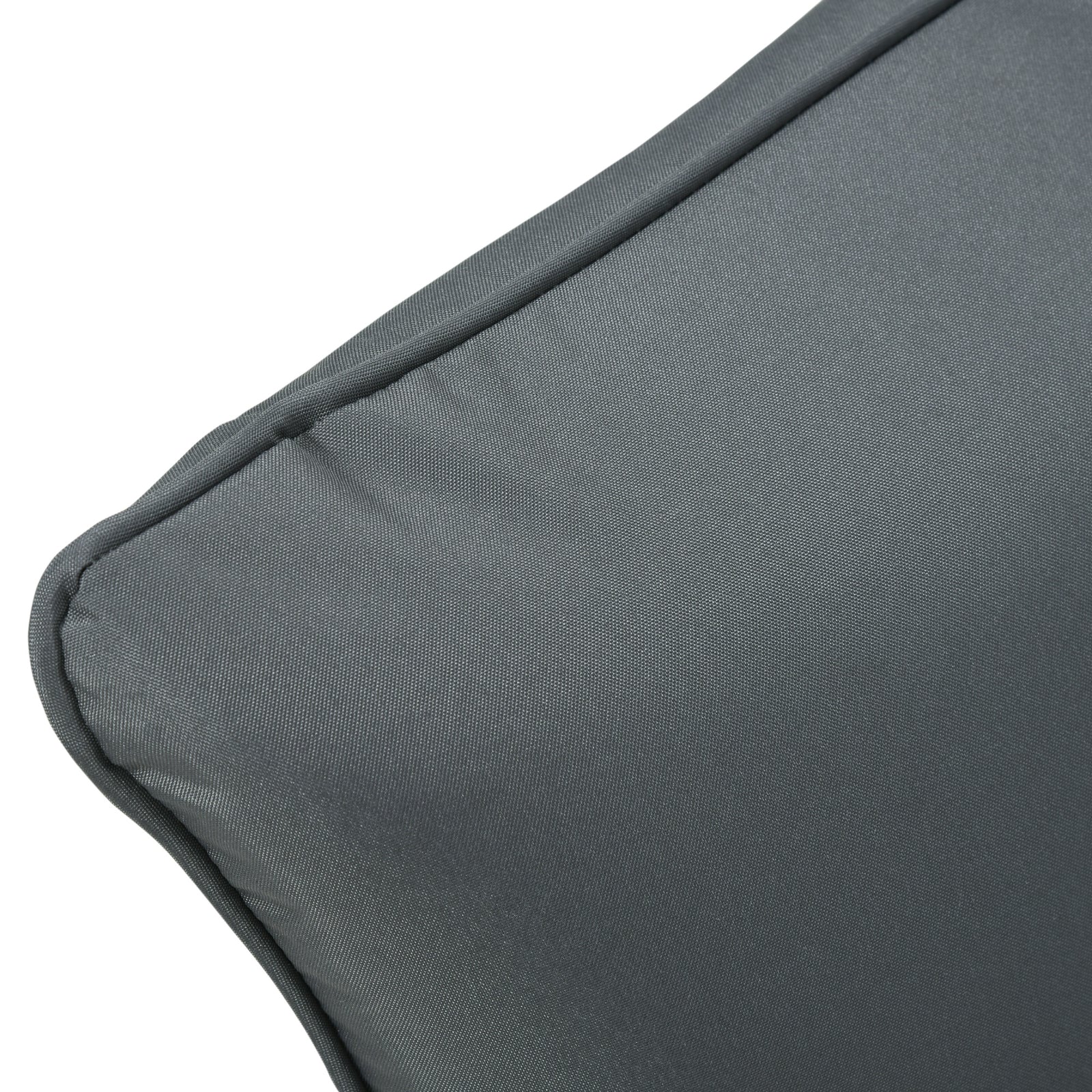 Outdoor Seat And Back Cushion Set,olefin Patio Chair Cushion | Dark Gray