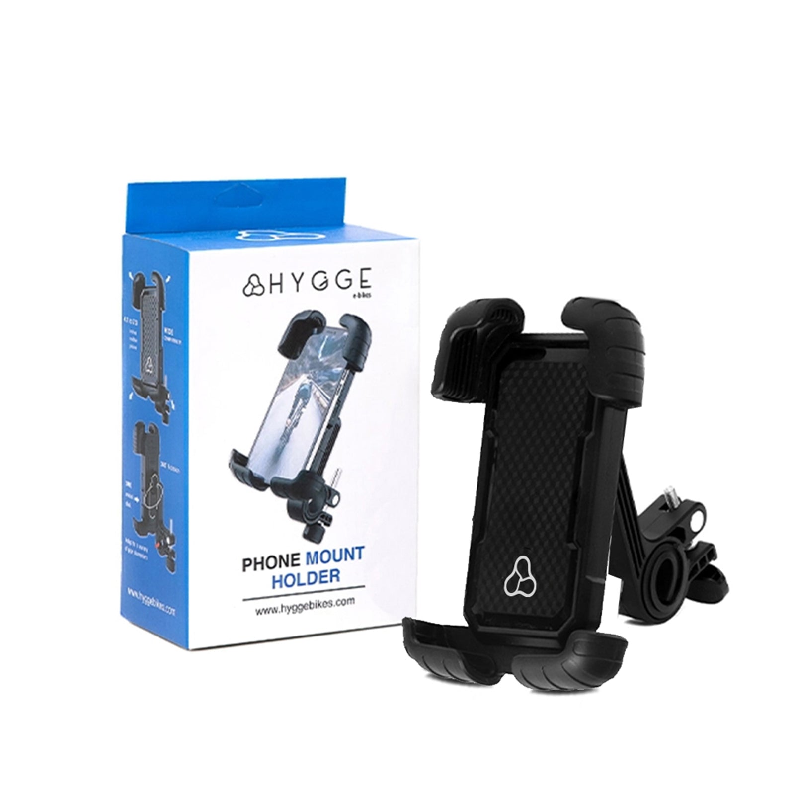 360° Bike Phone Holder — Fits Phones Up To 7 Inches