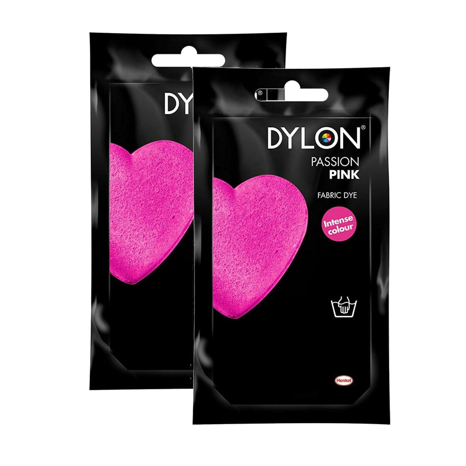 Hand Fabric Dye Sachet For Clothes & Soft Furnishings, 2 Packs Of 50g